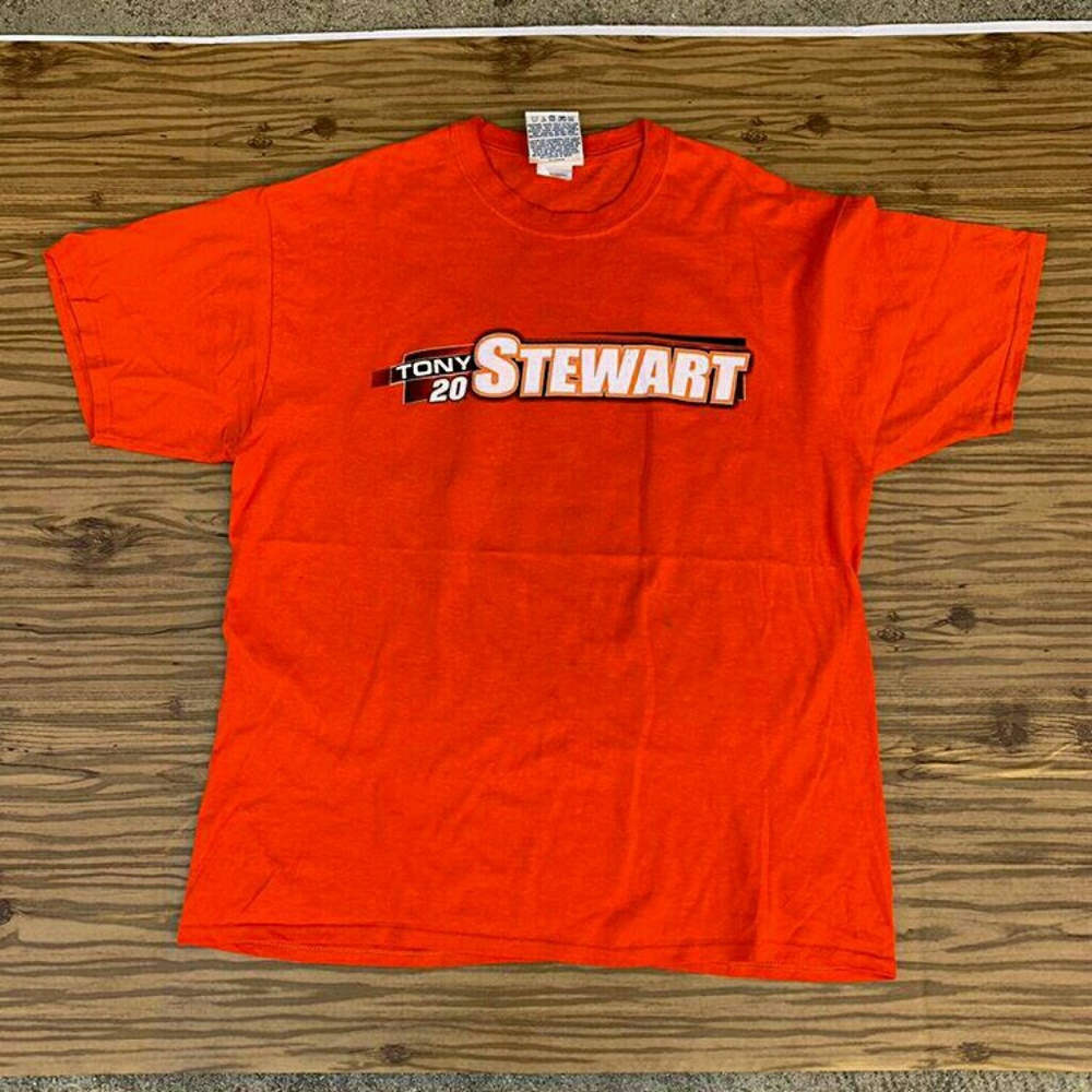 Vintage Tony Stewart Nascar Cup Racing T Shirt